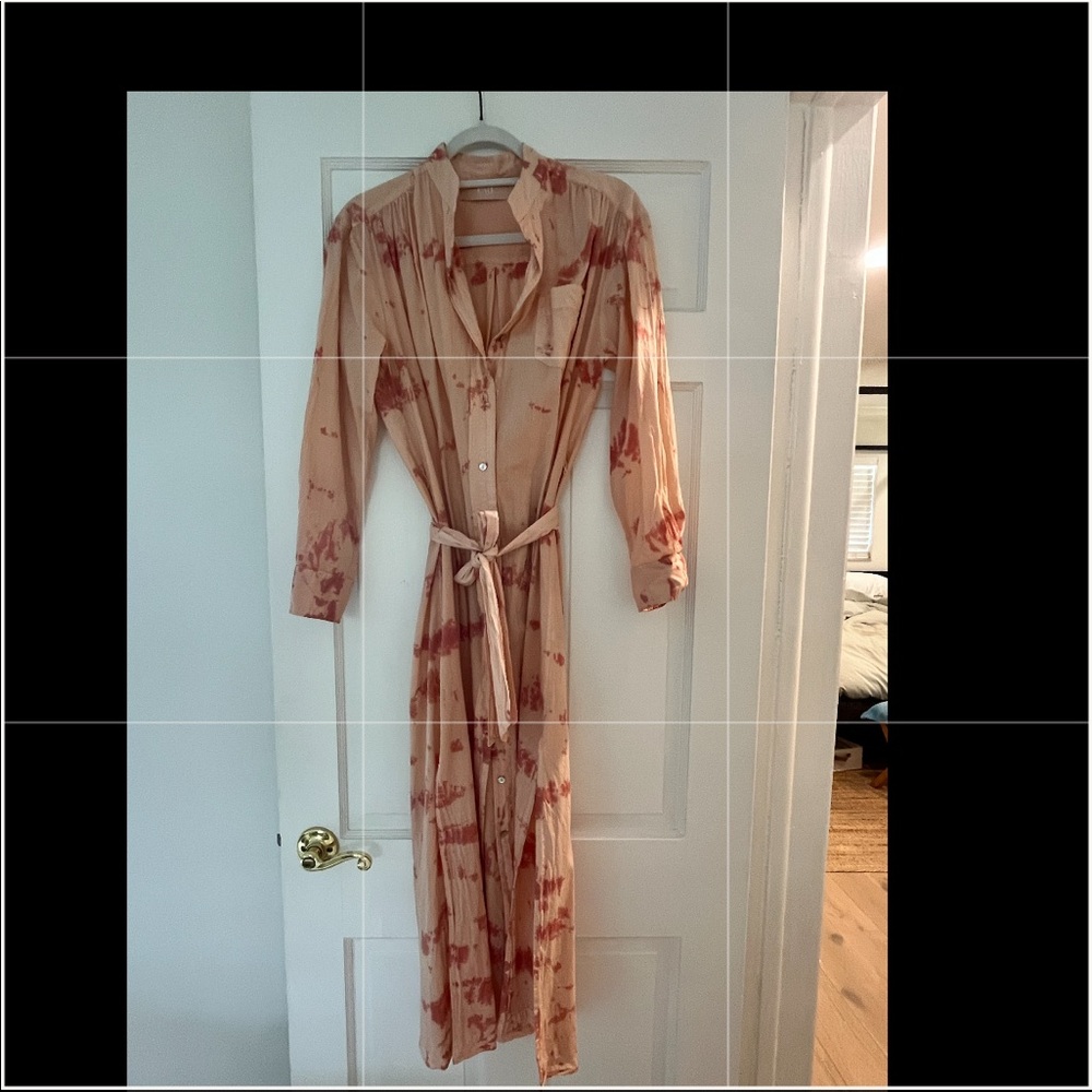 Cali dreaming tie dye shirt dress